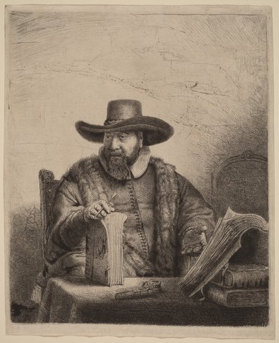 Cornelis Claesz Anslo af Rembrandt van Rijn