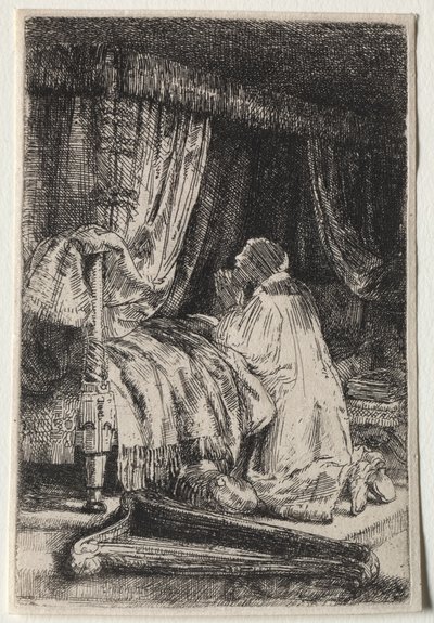 David i bøn af Rembrandt van Rijn
