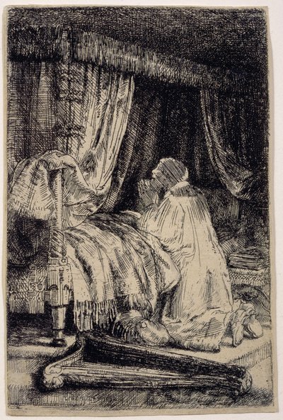 David i bøn af Rembrandt van Rijn