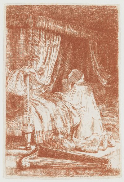 David i bøn af Rembrandt van Rijn