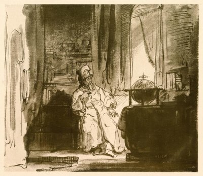 Filosofen af Rembrandt van Rijn