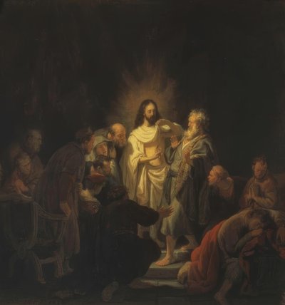 Den vantro Thomas af Rembrandt van Rijn