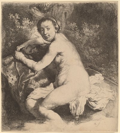 Diana ved badet af Rembrandt van Rijn