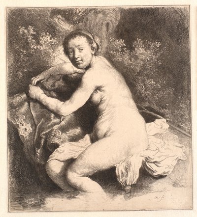 Diana ved badet af Rembrandt van Rijn