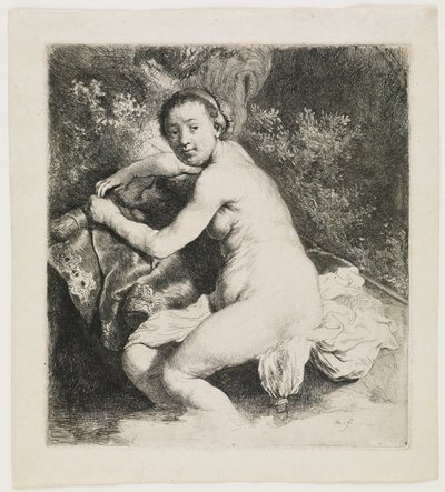 Diana i badet af Rembrandt van Rijn