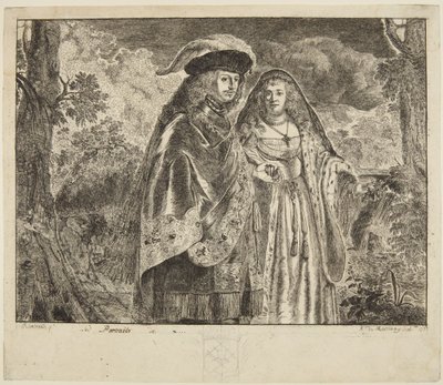 Kaldet «Manden med den hvide fjer» af Rembrandt van Rijn