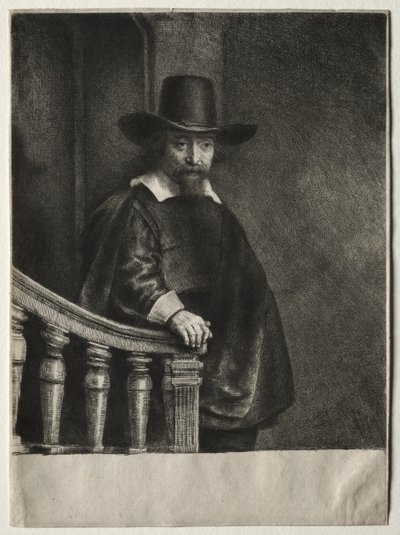 Ephraim Bonus, jødisk læge af Rembrandt van Rijn