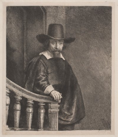 Ephraim Bonus, jødisk læge af Rembrandt van Rijn