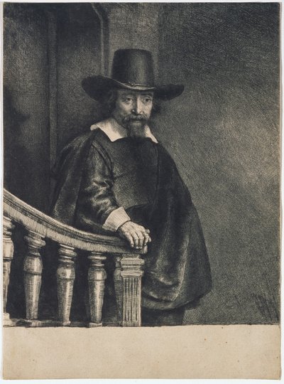 Ephraim Bueno (Bonus), læge af Rembrandt van Rijn