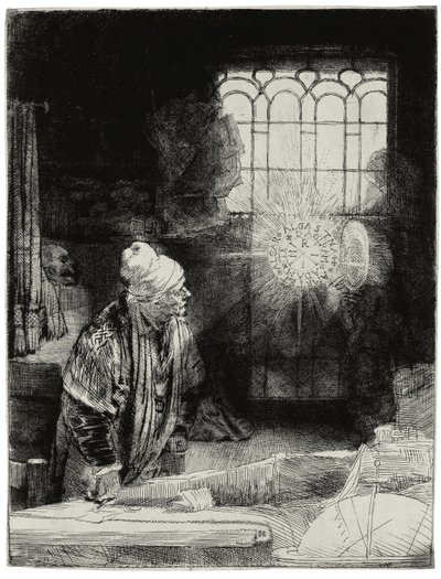 Faust, ca 1652 af Rembrandt van Rijn