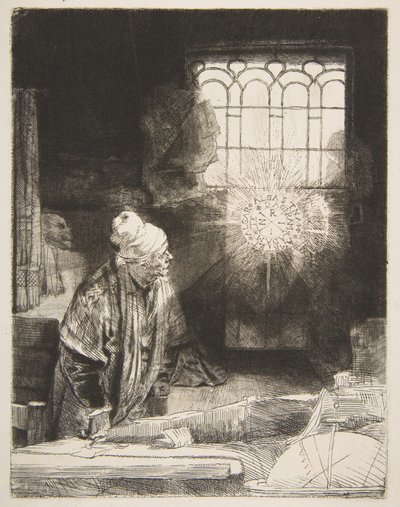Faust, ca. 1652. af Rembrandt van Rijn