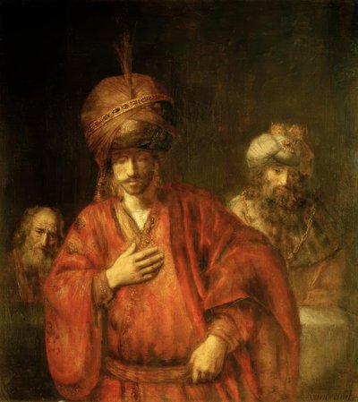 Hamam ude af favør af Rembrandt van Rijn