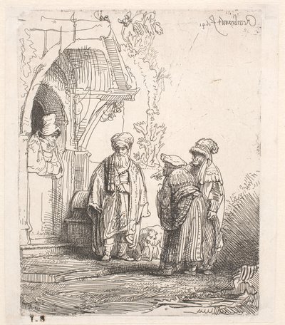 Jakob og Laban () af Rembrandt van Rijn