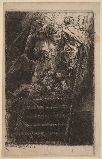 Jakobs stige af Rembrandt van Rijn