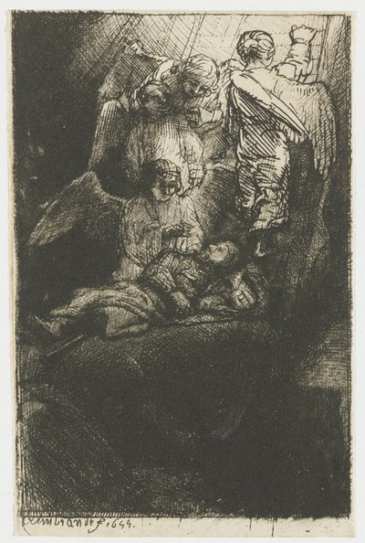 Jakobs stige af Rembrandt van Rijn