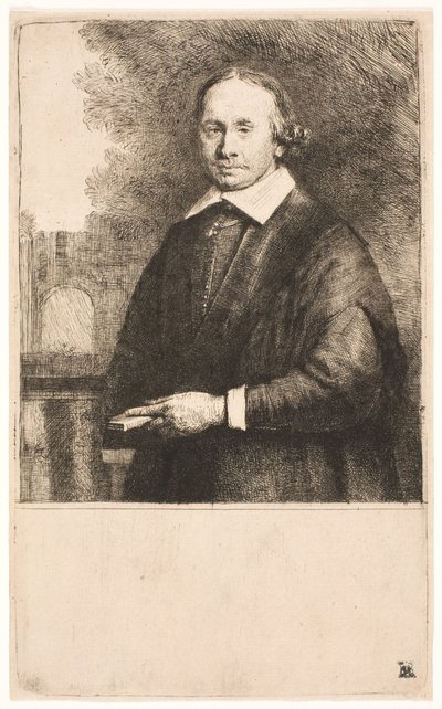 Jan Antonide van der Linden, professor i medicin af Rembrandt van Rijn
