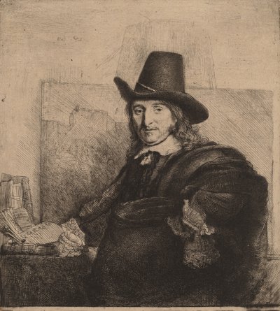 Jan Asselijn, ca. 1647. af Rembrandt van Rijn
