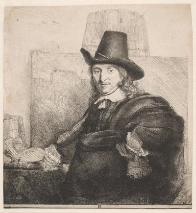 Jan Asselyn, maler af Rembrandt van Rijn