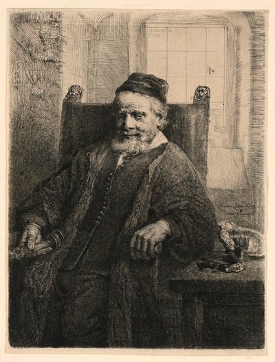 Jan Lutma, Guldsmed af Rembrandt van Rijn
