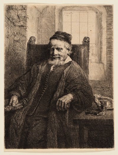 Jan Lutma, Guldsmed af Rembrandt van Rijn