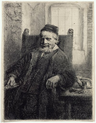Jan Lutma, guldsmed af Rembrandt van Rijn