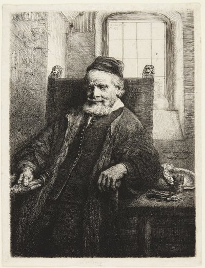 Jan Lutma, guldsmed af Rembrandt van Rijn