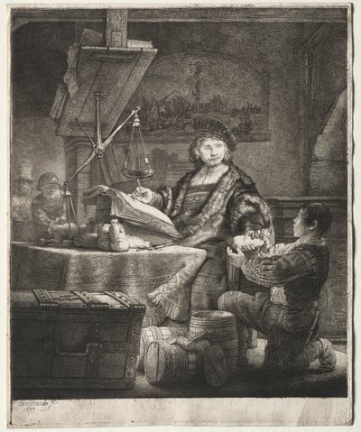 Jan Uytenbogaert af Rembrandt van Rijn