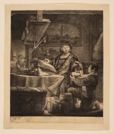 Jan Uytenbogaert, generalreceiver ("Guldvægteren") af Rembrandt van Rijn