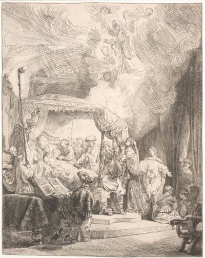 Jomfru Marias død af Rembrandt van Rijn