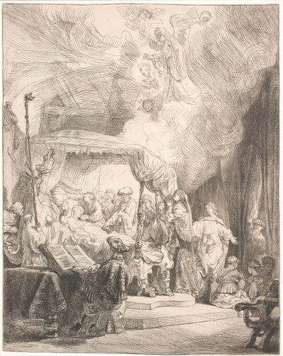 Jomfru Marias død af Rembrandt van Rijn