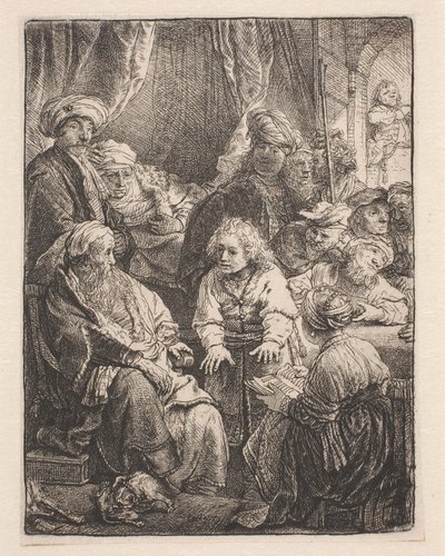 Josef fortæller sine drømme af Rembrandt van Rijn