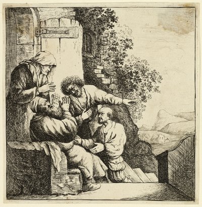 Josefs frakke bragt til Jakob af Rembrandt van Rijn