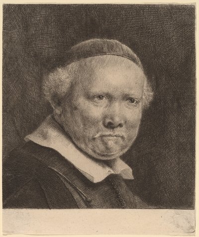 Lieven Willemsz van Coppenol: den større plade af Rembrandt van Rijn
