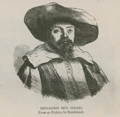 Menasseh Ben Israel af Rembrandt van Rijn