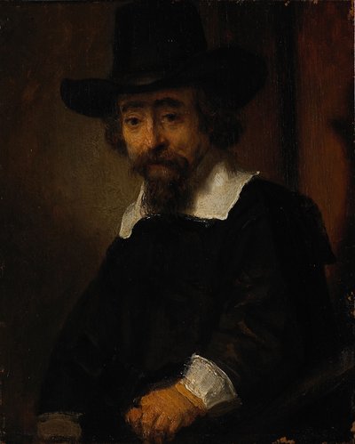 Portræt af Ephraim Bueno af Rembrandt van Rijn