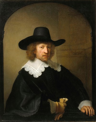 Portræt af Nicolaes van Bambeeck, 1641. af Rembrandt van Rijn