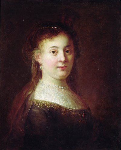 Portræt af Saskia van Uylenburgh, ca. 1633 af Rembrandt van Rijn