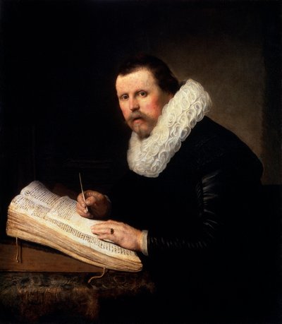 Portræt af en lærd, 1631. af Rembrandt van Rijn