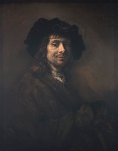 Portræt af en ung mand (måske en kunstner) af Rembrandt van Rijn