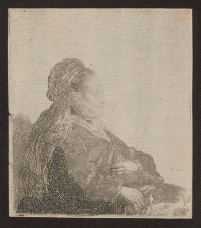 Et portræt af min mor af Rembrandt van Rijn