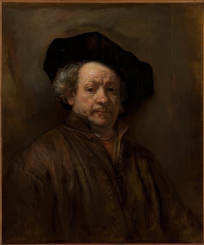 Selvportræt. 1660 af Rembrandt van Rijn