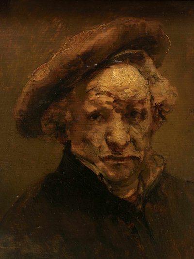 Selvportræt, ca 1659. af Rembrandt van Rijn