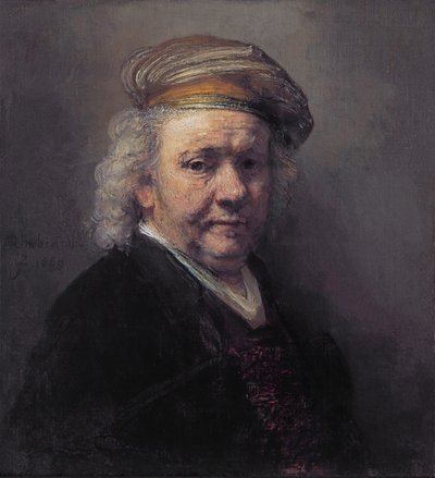 Selvportræt, 1669 af Rembrandt van Rijn