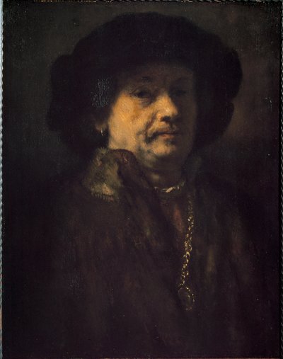Selvportræt med øreringe og guldkæde (maleri af Rembrandt van Rijn