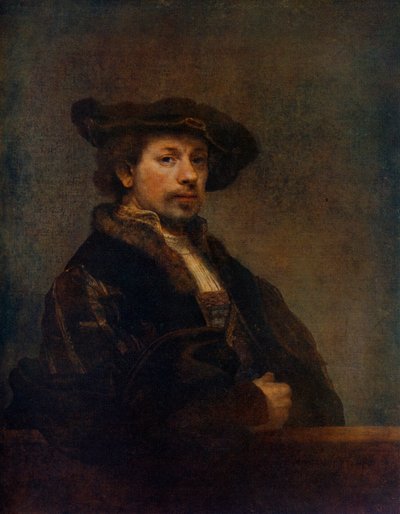 Selvportræt i en alder af 34, 1640, 1912. af Rembrandt van Rijn