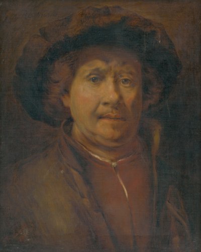 Selvportræt af Rembrandt van Rijn
