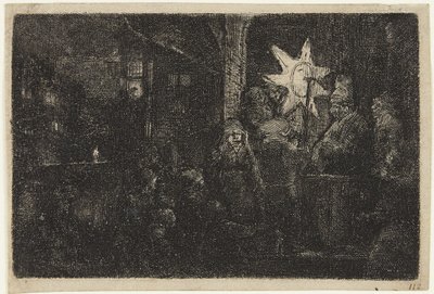 Kongernes Stjerne af Rembrandt van Rijn