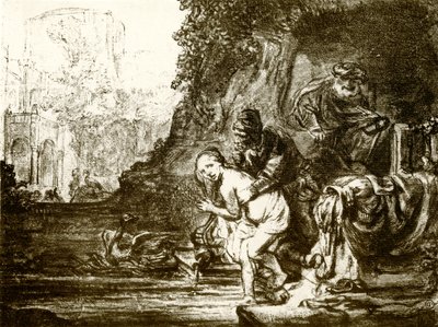 Susanna og de ældste af Rembrandt van Rijn