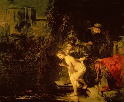Susanna og de ældste, 1647 (olie på mahognipanel) af Rembrandt van Rijn