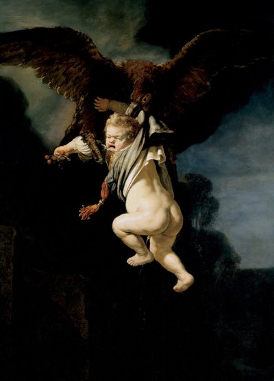 Bortførelsen af Ganymedes, 1635 af Rembrandt van Rijn